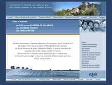 Tablet Screenshot of gites-chambresdhotes.com